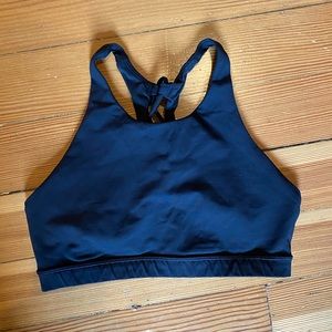 Lululemon black sports bra 4